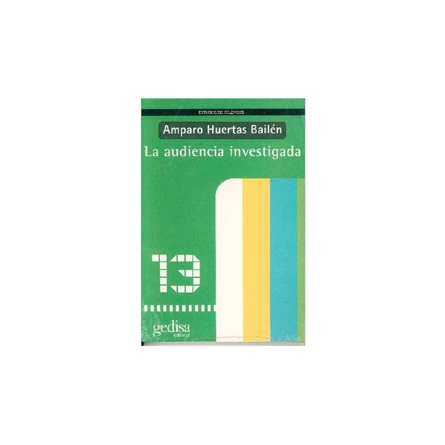 La audiencia investigada Gedisa 9788474329575