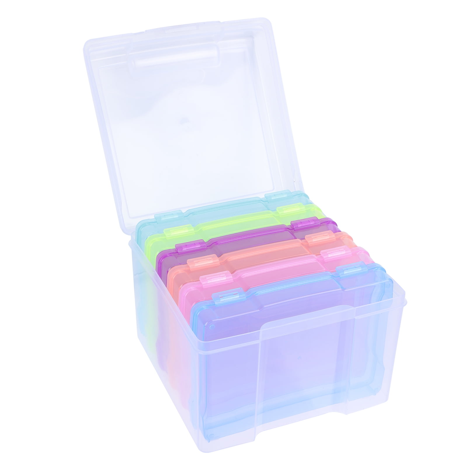 LABSERRON 1Set Multifunctional Photo Storage Box Made of Quality Plastic for Cards Postcards and Jewelry