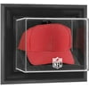 NFL Black Framed Wall-Mountable Cap Logo Display Case