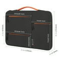 thumbnail image 5 of HAWEEL 14.0-15.0 Inch Laptop Sleeve Zipper Briefcase With Multi Compartments For Apple MacBook Accessory Traveling Carrying Bag Cover, 5 of 5