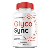 (1 Pack) Glyco Sync Capsules, GlycoSync Pills Blood Support Supplement Maximum Strength All Natural, 30 Day Supply