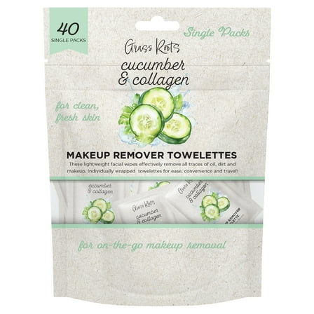 Makeup Remover Wipes Single Individually Wrapped Cleanse Remove Makeup 40 Count Makeup Wipes