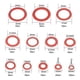 thumbnail image 2 of 600pcs Fibre Washer Kit 12 Size Red Steel Paper Fiber Flat Washer Kit Flat Ring Seal Assortment Kit Wuqx, 2 of 5