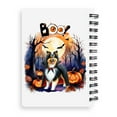 thumbnail image 2 of Happy Halloween Vampire Shetland Sheepdog BOO with Pumpkins Fun and Spooky Spiral Bound Journal Sheltie Dog Lover Gifts 5x7in Spiral Notebook - 00018, 2 of 5