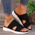 thumbnail image 2 of Mostsola Slippers for Women Soft Sole Walking Shoes Mesh Slide Sandals Open Toe Casual Beach Shoes, 2 of 9