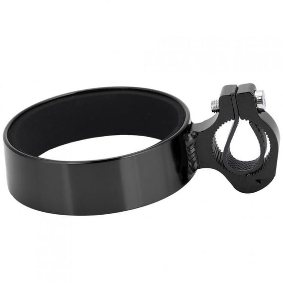 Dekaim Porte-gobelet de Bicyclette, Alliage d'aluminium Porte-Bouteille d'eau de Bicyclette(Noir)