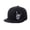 Black, variant on Men'S Hats Men's Adjustable Snapback Baseball Cap with Skeleton Hand Embroidery Flat Bill Skateboard Hat for Daily Wear
