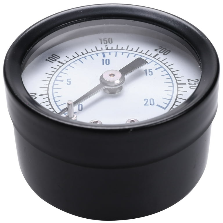 40 1/8 pouces Mini manomètre pour carburant Air Oil Liquid Water 0-20bar /  0-300 Psi Testeur de pression Mètre Outils de test de pression