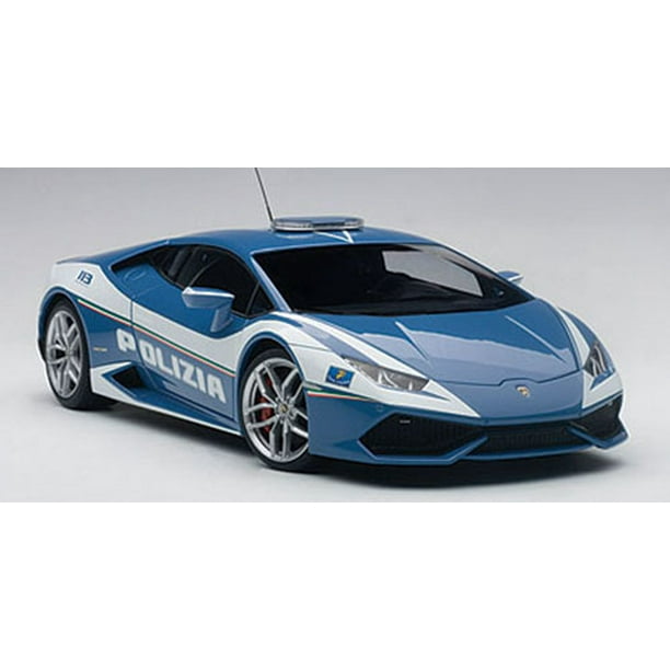 Lamborghini Huracan LP610 Police Car 1/18 Model Car by Autoart - Walmart.com - Walmart.com