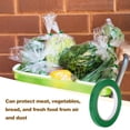 thumbnail image 4 of Cinta de sellado de bolsas Uxcell, (3/8" x 109 yardas, verde) (5 piezas), cinta selladora de bolsas de plástico, adecuada para - envoltura/empaquetado/almacenamiento de verduras y carne/tienda, 4 of 7