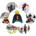 thumbnail image 5 of Tuque pour Enfants, Bonnet Chaud d'Hiver pour Garçons et Filles en Molleton, 5 of 5