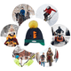 thumbnail image 5 of Gorro para niños, gorro de lana cálido para invierno para niños y niñas, 5 of 5