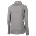 thumbnail image 3 of Women's Cutter & Buck  Gray Toronto FC Adapt Eco Knit Stretch Recycled Half-Zip Top, 3 of 3