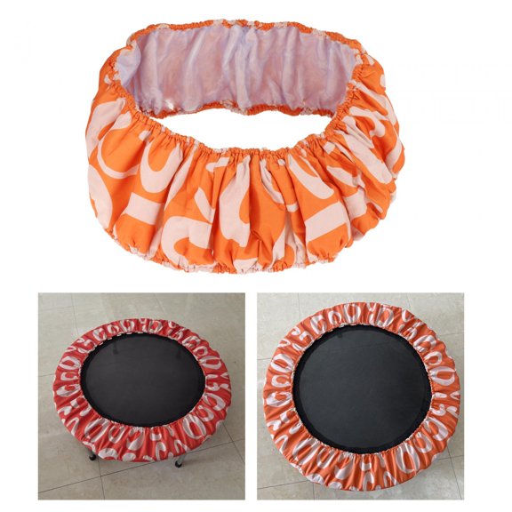 Almohadillas de seguridad para cama elástica, cubierta de resorte de repuesto para gimnasio en casa, protección de borde, cubierta lateral de resorte, 40 pulgadas 6 agujeros DYNWAVEMX Cubierta de resorte de trampolín