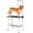 Black, variant on PawHut Dog Grooming Table, Pet Grooming Table w/ Adjustable Arm, Black