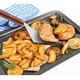 thumbnail image 4 of 5pcs Espatula Volteadora Cocina Plancha Acero Inoxidable plata marron medio, 4 of 5