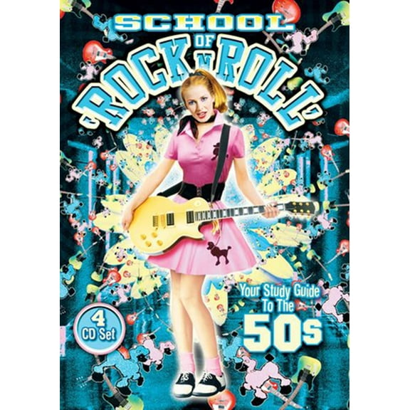 School of Rock N Roll, 50's, 4 Cd Set