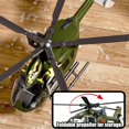thumbnail image 3 of Helicóptero militar de juguete CSDCSD verde para niños de 2 a 6 años, 3 of 7