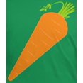 thumbnail image 4 of Halloween Vegetable Carrot Costume Mens T Shirt, 4 of 5