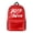 Red, variant on Josiah Queen Jesus is Coming Back Soon Backpack Unisex Shoulders Bag Casual Fashion Daypacks Travel Bags