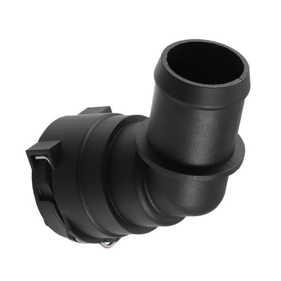 Unique Bargains Engine Coolant Hose Connector Lower Hose Quick Water Connector for Honda Accord 2003-2012 19503-RAA-A01 Plastic Black