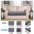 thumbnail image 2 of Funda de cojín H.VERSAILTEX Super Stretch Loveseat gris, 2 of 8