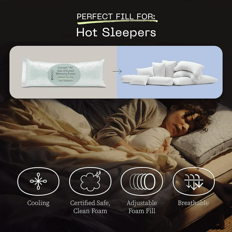 Coop home goods premium adjustable memory foam pillow hotsell