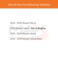 thumbnail image 2 of MAX Advanced Brakes - Front Brake Kit For 2012-2019 Nissan Versa | Carbon Ceramic Brake and Rotor Kit | Daily Performance Cross-Drilled Brake Rotors, 2 of 9