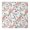 Pioneer Flower Floral-3, variant on Pioneer Flower Floral Print Pattern Square Fitted Tablecloth with Elastic Edge,Square Table Cover,Washable Elastic Table Cover for Home Kitchen Party Decor 34"x34"