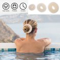 thumbnail image 3 of Supvox 15-Piece Hair Bun Maker Set for Women, Stylish Donut Shape Hair Styling Tools for Easy Updos and Elegant Looks, 3 of 5