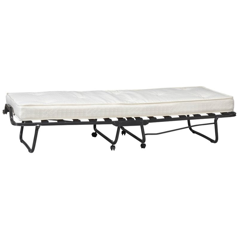 folding cot with memory foam mattress