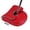 Red, variant on Sahara Synthetic Leather Zero Torque Universal Mallet Putter Headcover, White