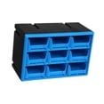 thumbnail image 4 of Organizador de cajones para guardar cosas, caja de herramientas, con compartimento, contenedor para el hogar, garaje, organización para álbumes de 9 cuadrícula, 4 of 8