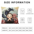thumbnail image 5 of YINGXI Throw Pillow Covers Pillow Cases Decorative Cushion Covers for Sofa Couch 20x20in, 5 of 5