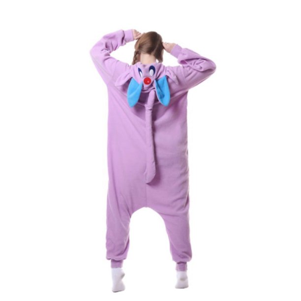 Pijama de una pieza de dibujos animados de Halloween, serie de animales de forro polar, ropa de hogar para parejas
