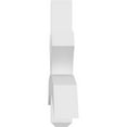 thumbnail image 3 of 84"W x 21"H x 4"D x 4"F, 6/12 Pitch, Davenport Architectural Grade PVC Gable Bracket, 3 of 8