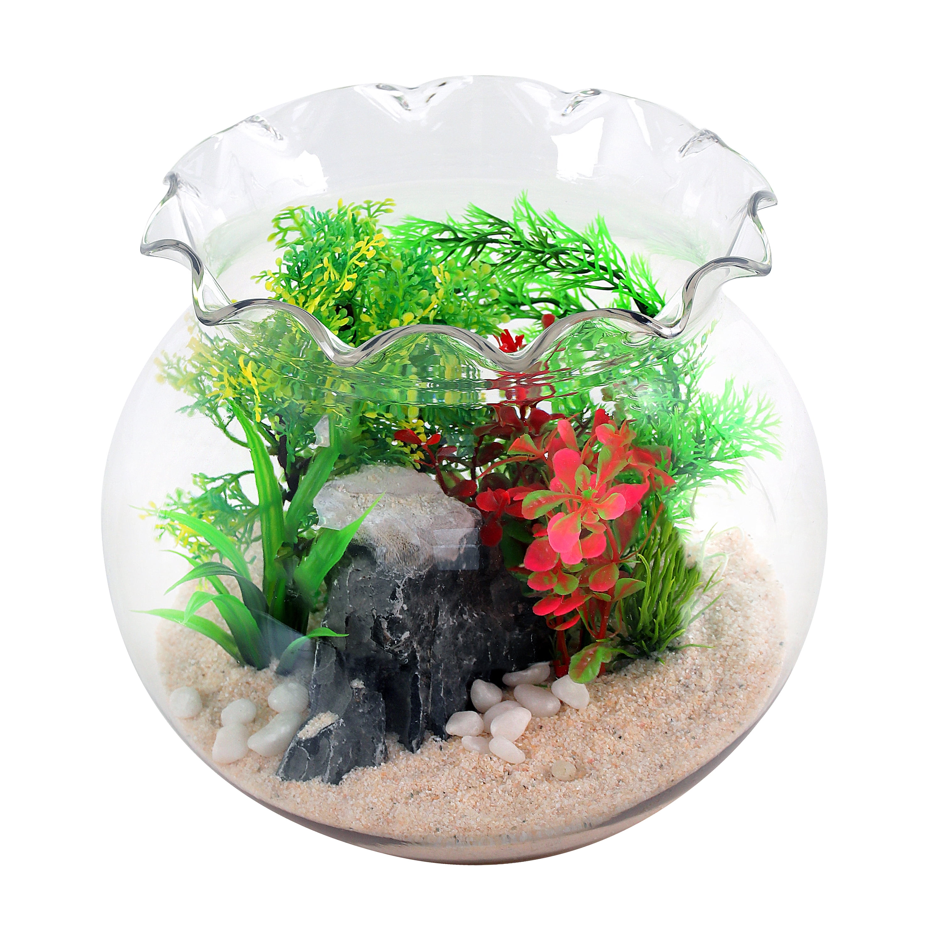(2 pack) Aqua Culture 1 Gallon Plastic Aquarium