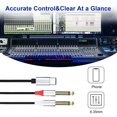 thumbnail image 3 of USB C a cable divisor de 6,35 mm Y divisor USB C a 6,35 mm Cable adaptador de 1/4 de pulgada FLhrweasw  Nuevo, 3 of 9