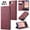 Wine Red, variant on CaseMe Leather for iPhone 12 Pro Max Case, Flip Wallet Leather Case with Card Holder Magnetic Closure Shockproof Kickstand Protective Phone Cases Cover for iPhone 12 Pro Max,Wine Red
