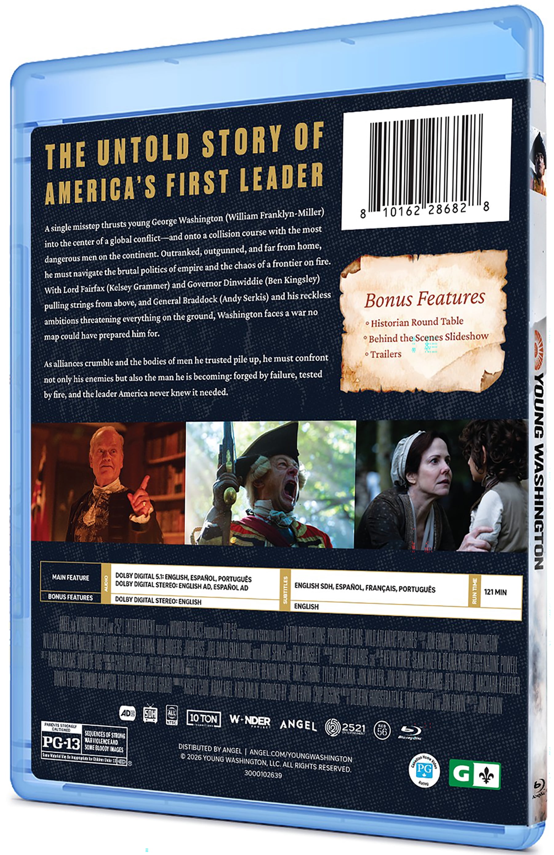 Young Washington (Blu-ray), Drama, Angel Studios
