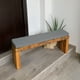 thumbnail image 1 of Banca con Cojín Para Interior o Exterior D4 Estilo Vintage De Madera Durable, 1 of 6