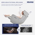 thumbnail image 5 of Nouhaus Orbit Full Body Massage Chair, Heated Recliner Chair with Zero-Gravity,Elder White, 5 of 11