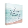 thumbnail image 3 of It's A Shore Thing Summer Beach Coastal Graphic Art Gallery Wrapped Canvas Print Wall Art, 3 of 7