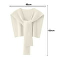 thumbnail image 4 of Women's Open Front Poncho Cape Wrap Cardigan Scarf Soft Warm Pashmina Style Shawl For Fall And Winter, 4 of 7