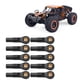 thumbnail image 4 of RC Tie Rod End, 2.5mm Aperture 10 Pcs 23mm Height Black Ball Head Holder Tie Link Rod End  For 1/10 RC Car ANGGREK Ball Joint Rod End, 4 of 8