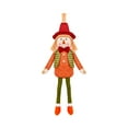 thumbnail image 2 of Fall Scarecrow Doll for Home Decor - Soft Cloth Thanksgiving Stuffed Animal, Garden Yard Display, Indoor Outdoor Party Decorations, Kid-Friendly Seasonal Festival Decorative Accent, 2 of 8