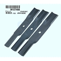 John Deere M127466 Bagging Lawn Mower Blades, Set of 3