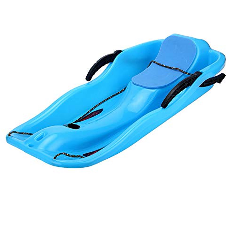 Outdoor Snow Sled,Downhill Xtreme Winter Toboggan Snow Sled/Flexible