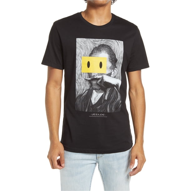 Elevenparis Hombre Van Gogh Graphic T-Shirt negro S
