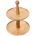thumbnail image 2 of Household Dessert Stand Double Layer Fruit Tray for Storage, 2 of 4